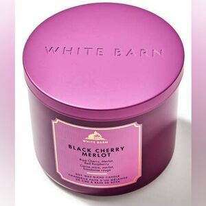 White Barn Purple Black Cherry Merlot Candle